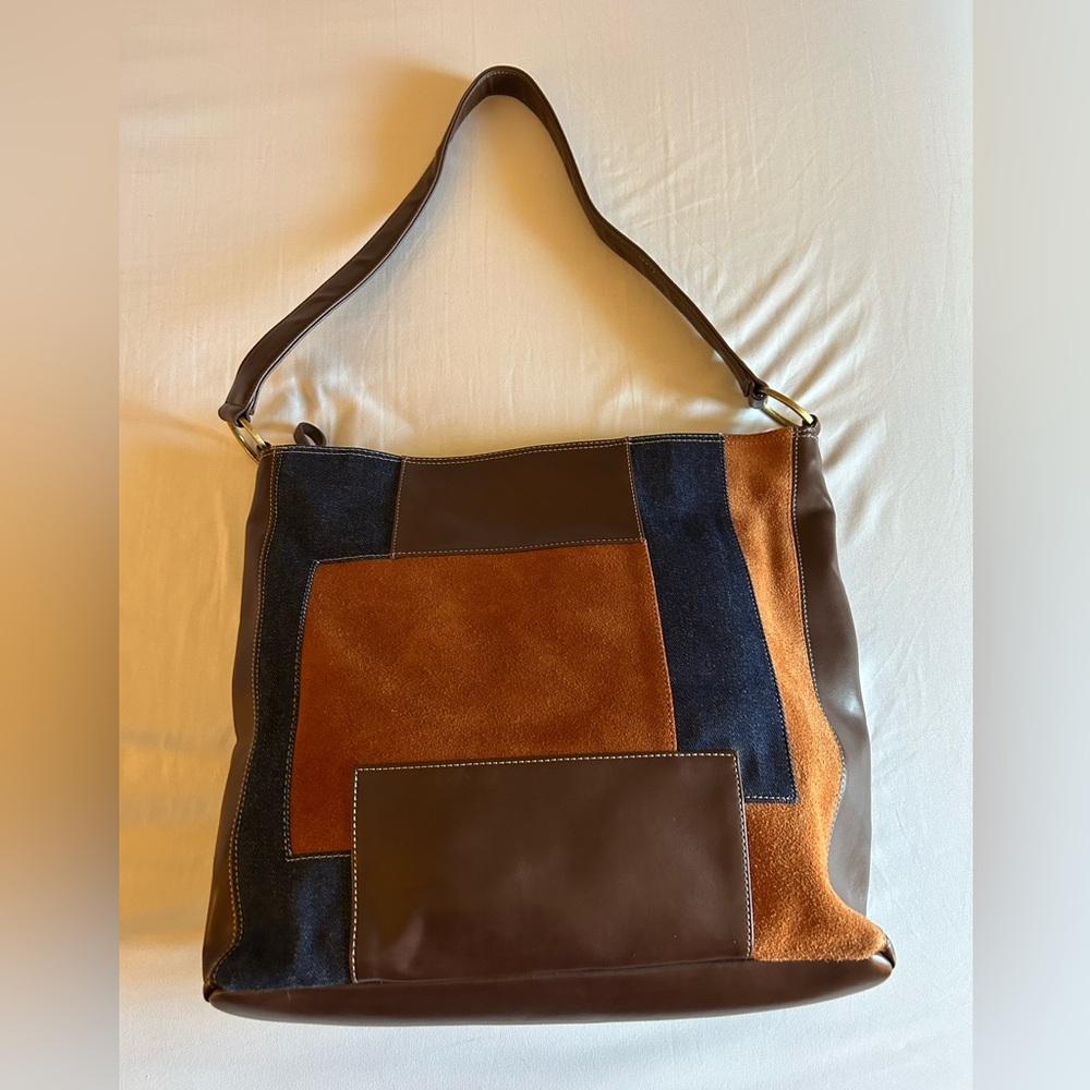 Nine West Patchwork Shoulder - image 3